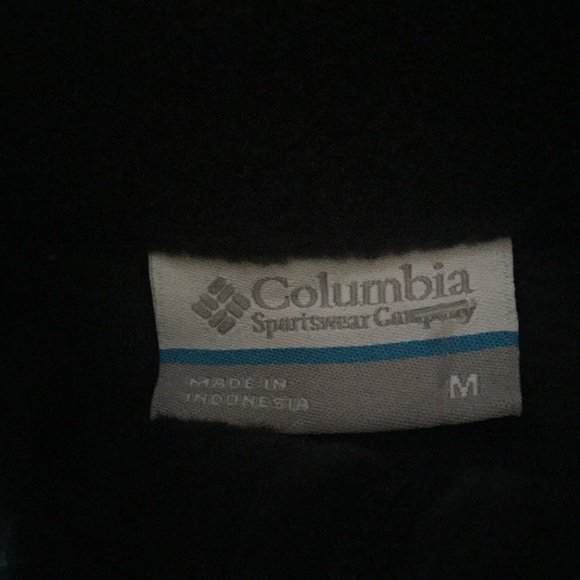 Columbia Full ZIP Fleece Jacket Grey M Unisex NEW - Picture 6 of 8